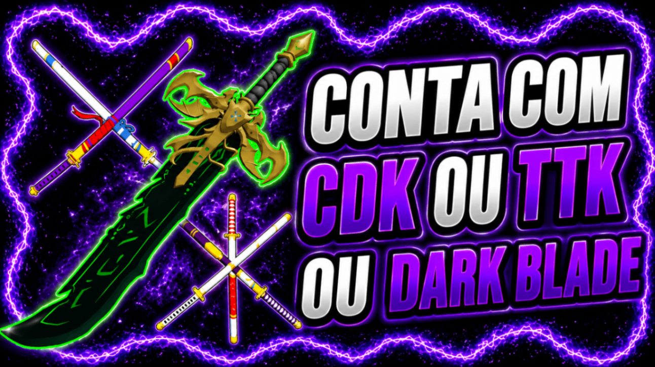 ⚔️ LVL 2800 1  LVL 2800 COM 1 GARANTIDA ( CDK, TTK OU DARK BLADE