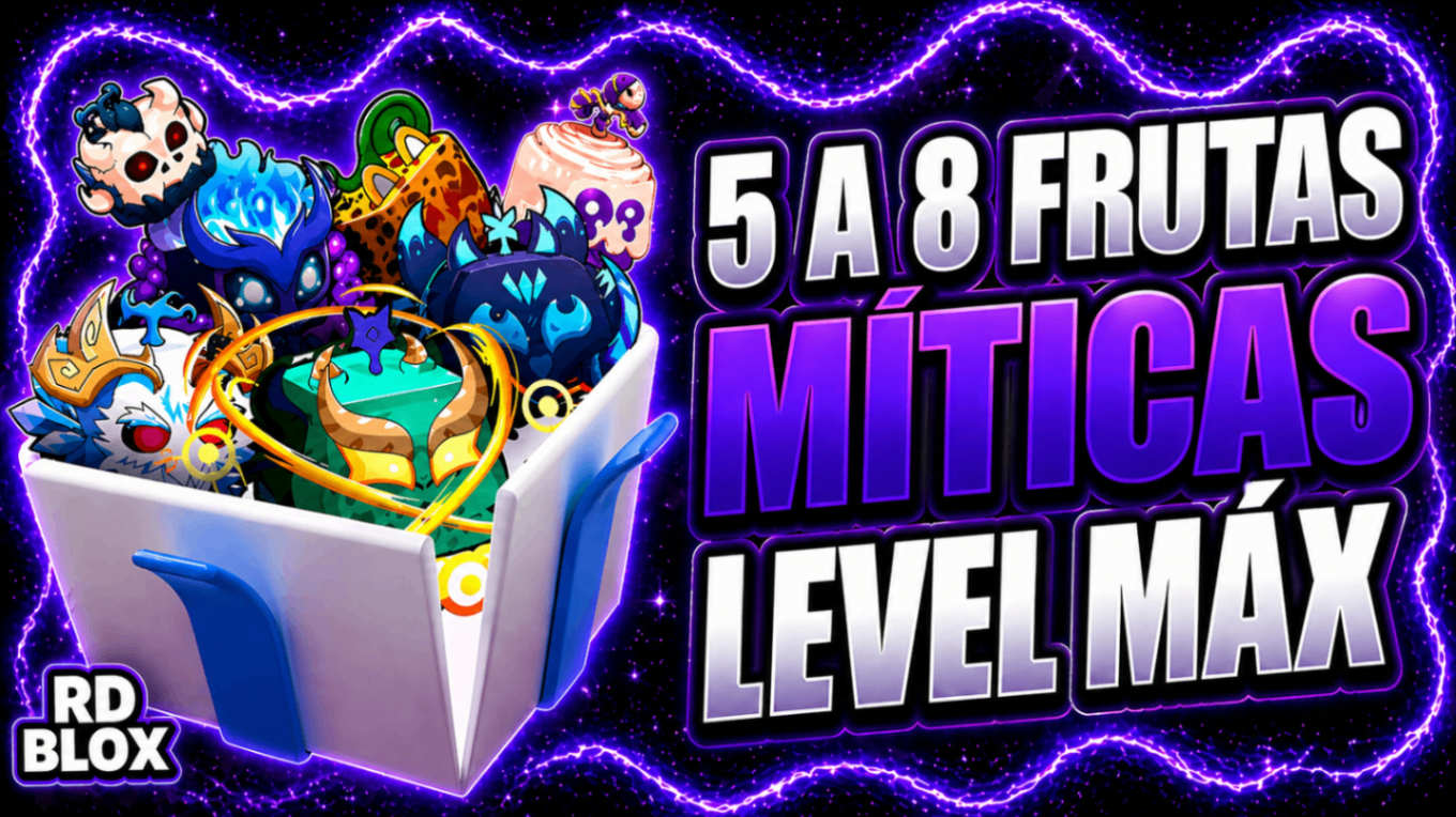 🔴  LVL 2800 + GHM + 5 A 8 FRUTAS MÍTICAS (CONTAS BLOX FRUITS)