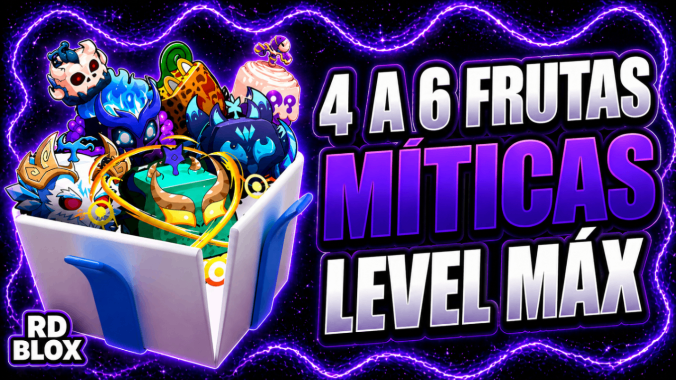 🔴  LVL 2800 + GHM + 4 A 6 FRUTAS MÍTICAS (CONTAS BLOX FRUITS)