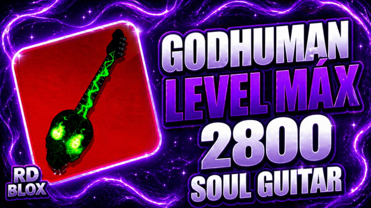 🎸  LVL 2800 + GHM + SG + FRUTAS E ITENS (CONTAS BLOX FRUITS)