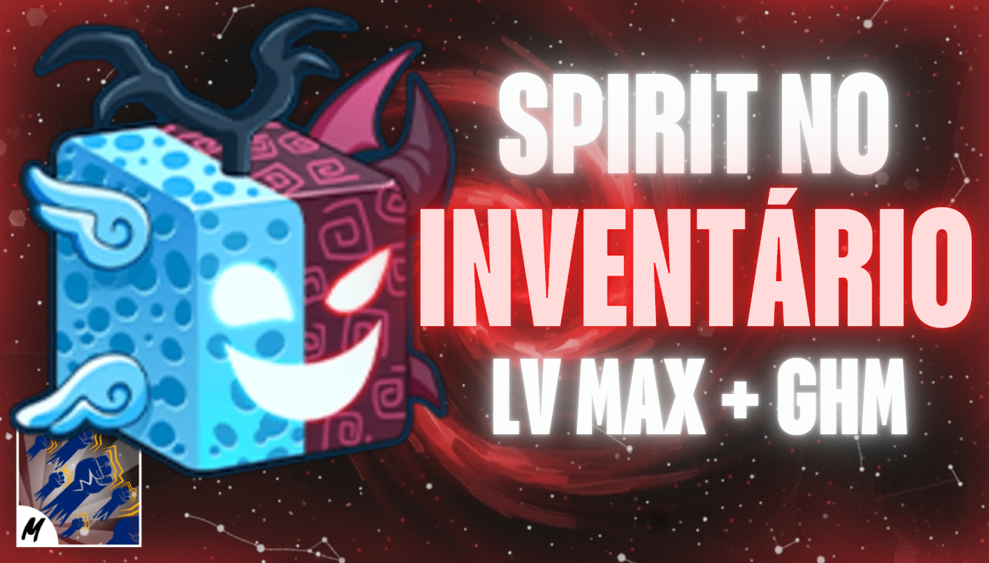 LV 2800 + GHM + SPIRIT NO INVENTÁRIO