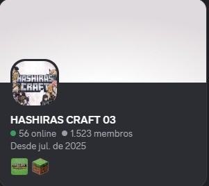 Serve de Minecraft No discord
