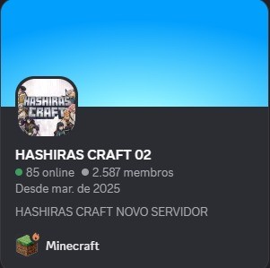 Serve de Minecraft No discord