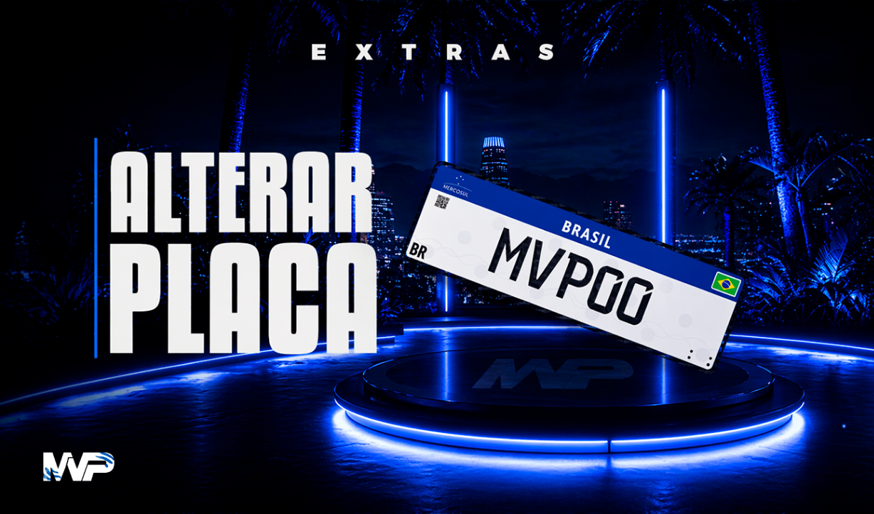 Alterar placa