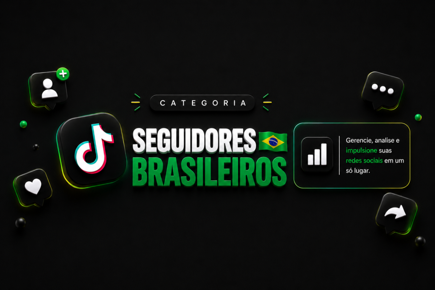 200 - Seguidores Reais - TIKTOK