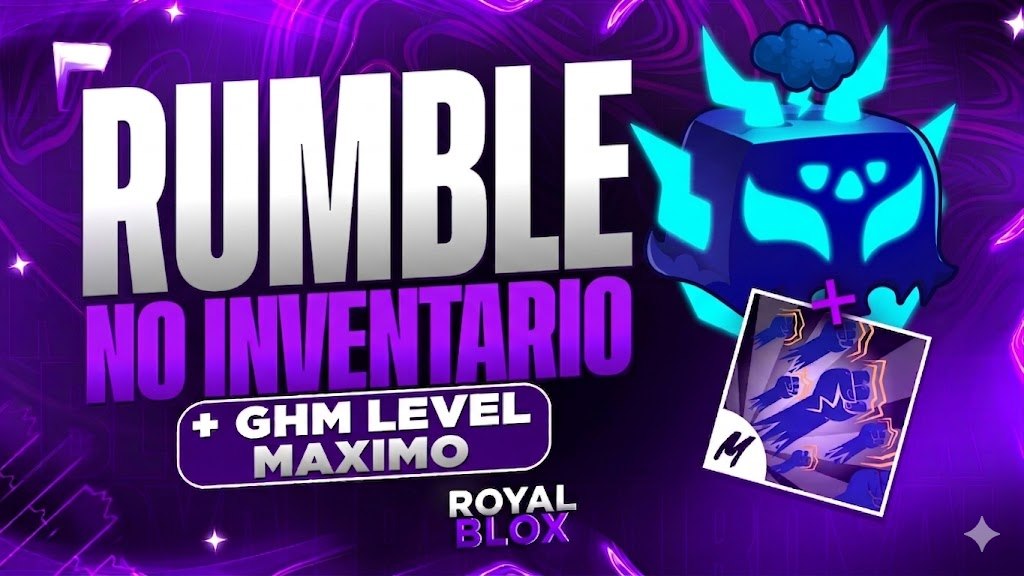 🌩️RUMBLE NO INVENTÁRIO + GOD HUMAN + LEVEL MÁXIMO
