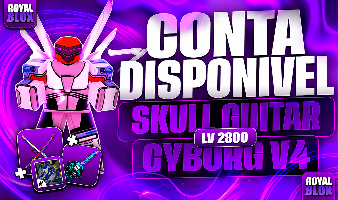 🤖 RAÇA V4 CYBORG (100% FULL) + GOD HUMAN + LEVEL MAX (2800) + SG + CDK TUDO GARANTIDO🥳