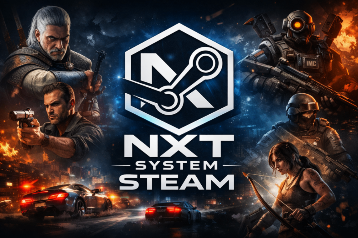 NXT System Steam -Baixe qualquer jogo na steam