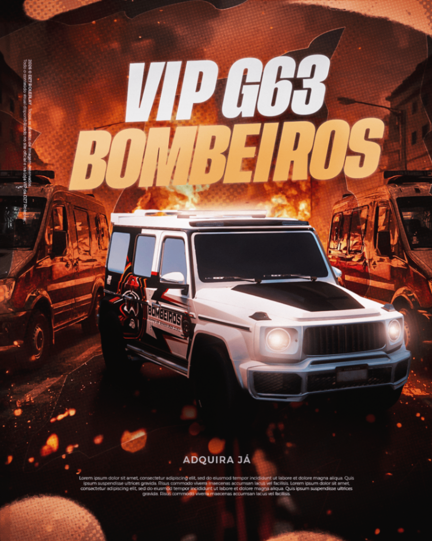 VIP G63 BOMBEIROS