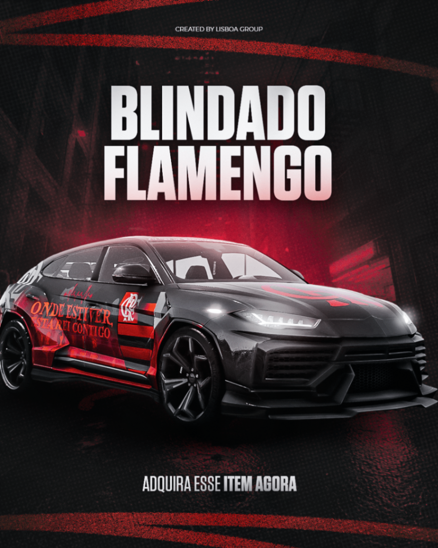 BLINDADO FLAMENGO - ATÉ WIPE