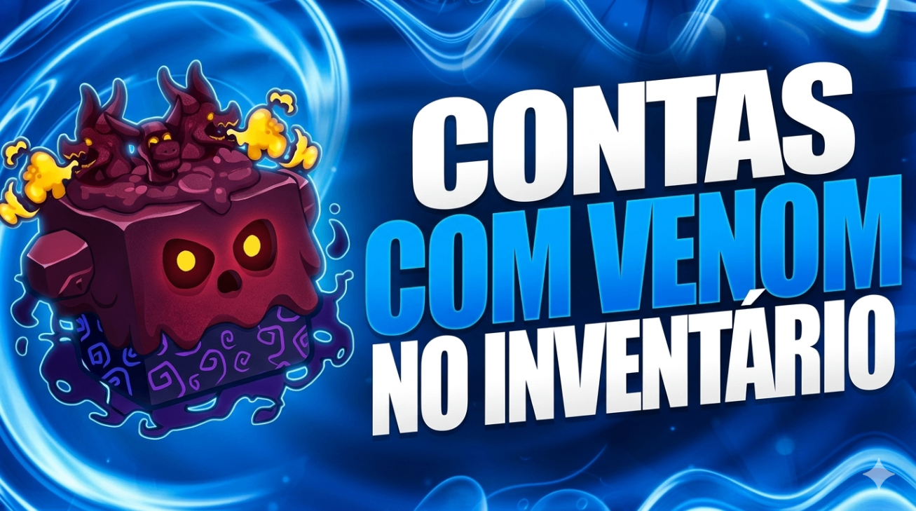 LEVEL ALEATÓRIO+GODHUMAN+VENOM NO INVENTÁRIO