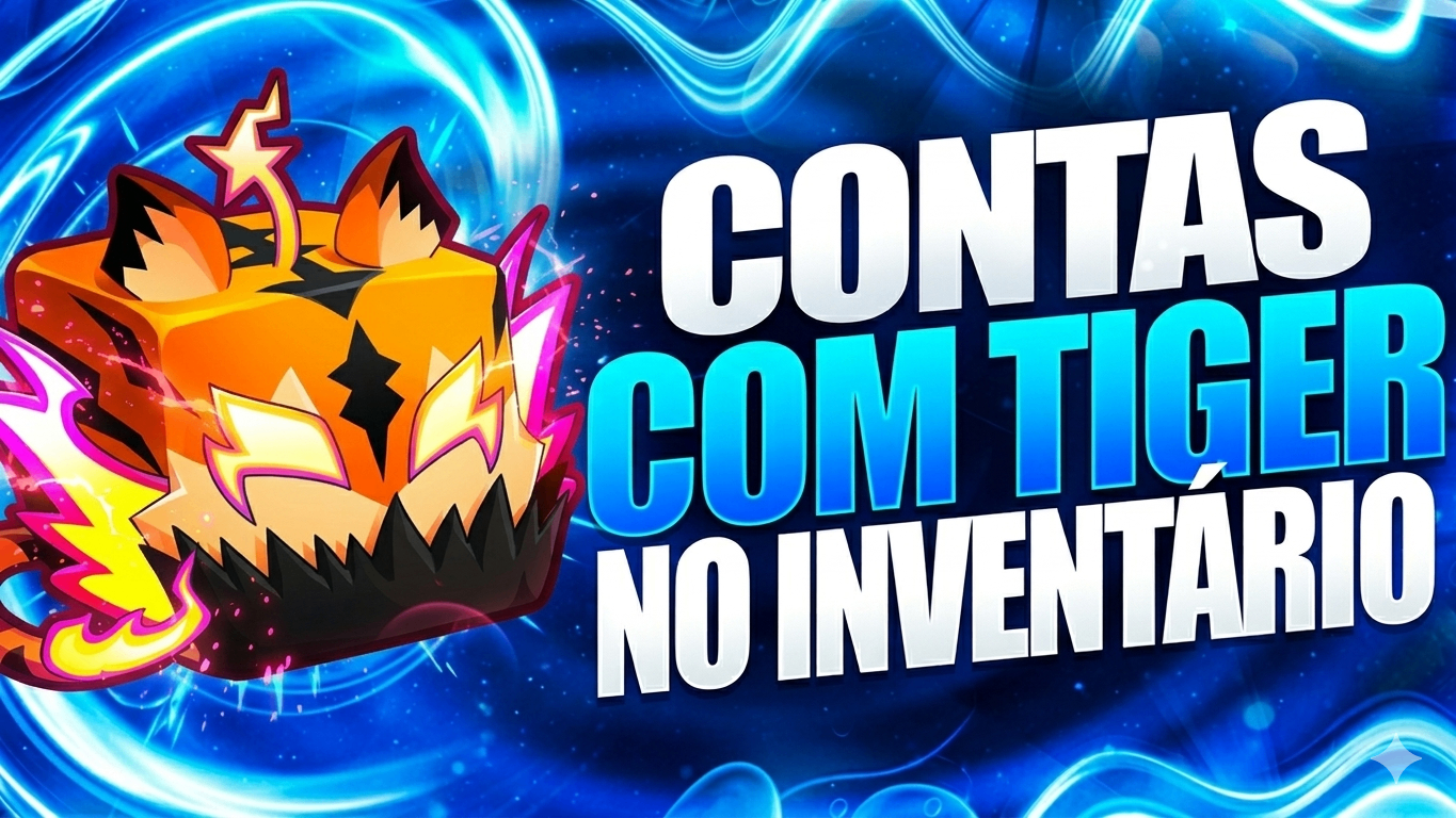 LEVEL ALEATÓRIO+GODHUMAN+TIGER NO INVENTÁRIO