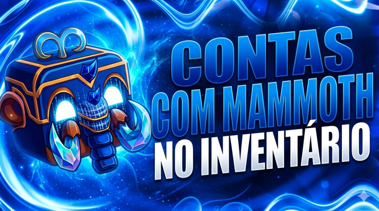 LEVEL ALEATÓRIO+GODHUMAN+MAMMOTH NO INVENTÁRIO