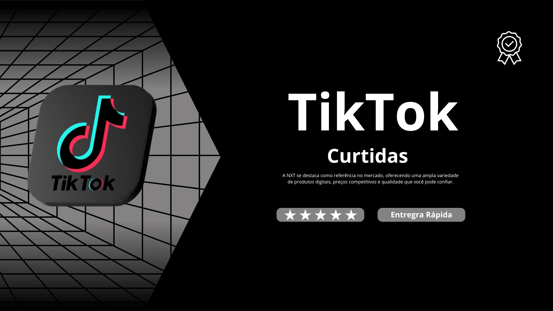 100 Curtidas Reais - TIKTOK