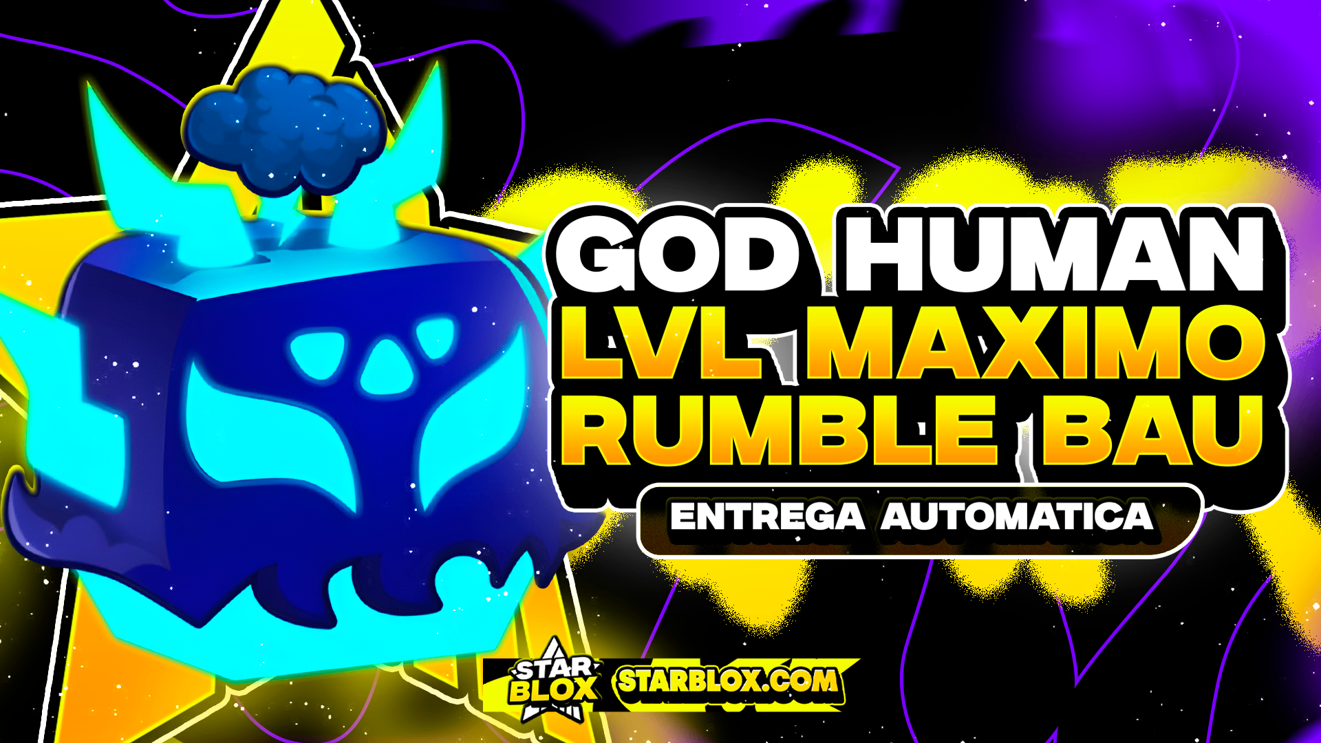 「⚡」CONTA COM RUMBLE NO BAÚ