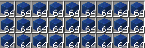 SHULKER LAPIS LAZULIS BLOCOS