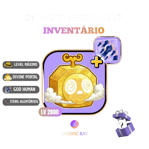✨🌀LEVEL 2800 + DIVINE PORTAL NO INVENTÁRIO + GODHUMAN + GODHUMAN