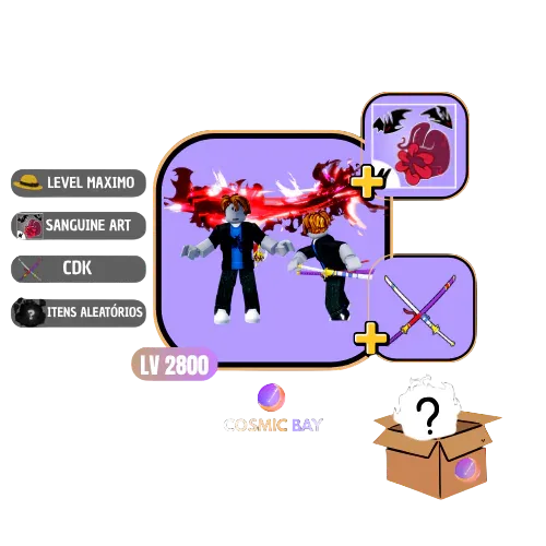🩸LVMAX + SANGUINE ART + CDK + ITENS ALEATORIO