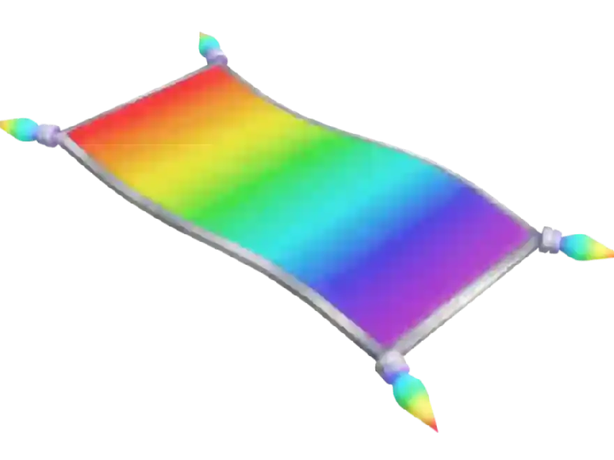 🌈TAPETE VOADOR