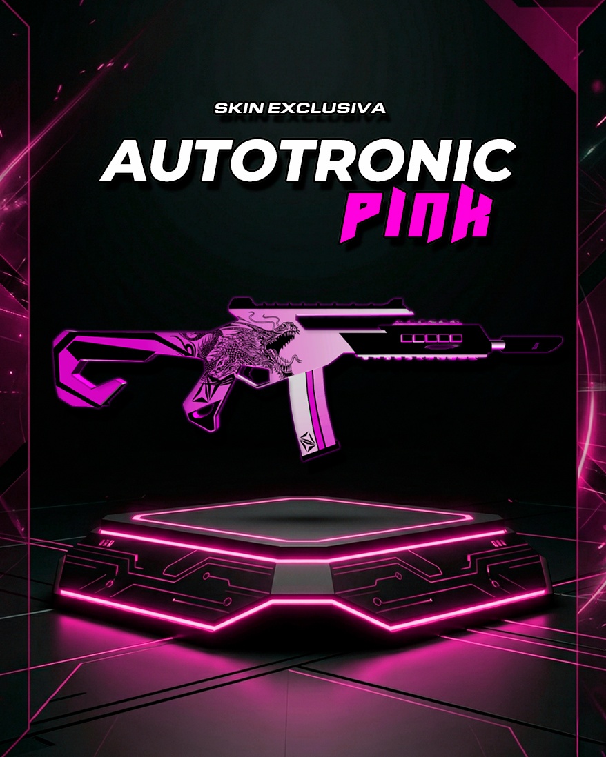Autotronic Pink ( Refletivel )