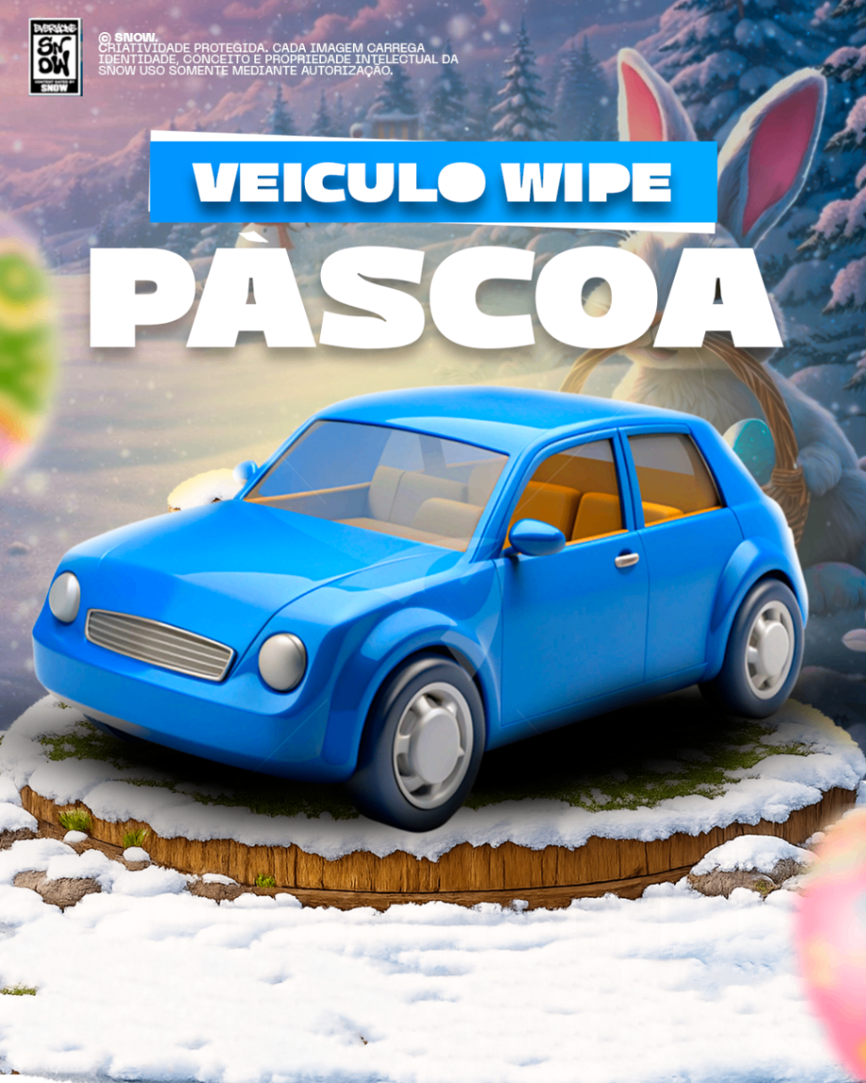 Veículo Pascoa BLINDADO (WIPE)