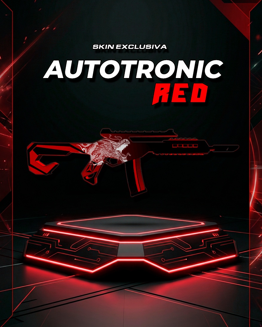 Autotronic Red ( Refletivel )