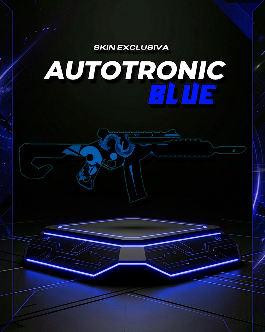 Autotronic Blue ( Refletivel )
