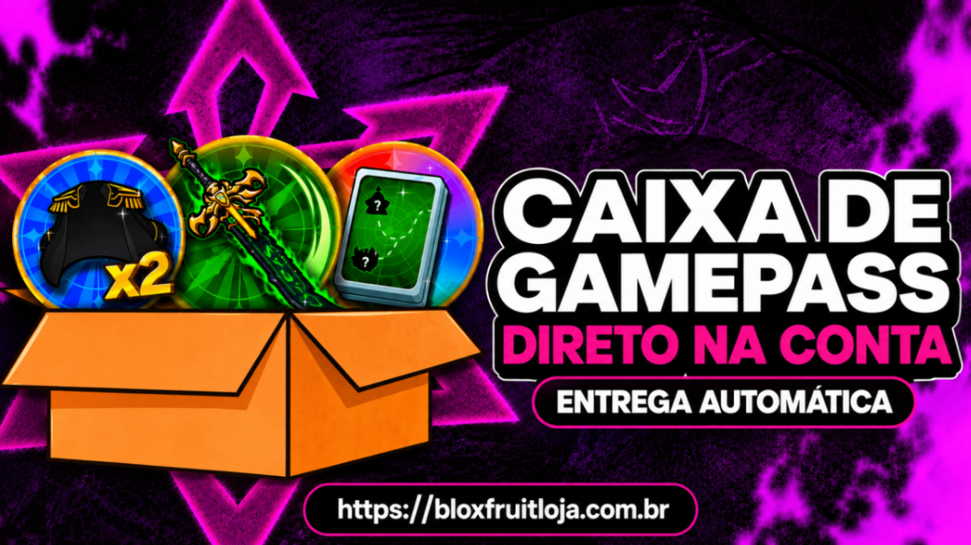 CAIXA DE GAMEPASS