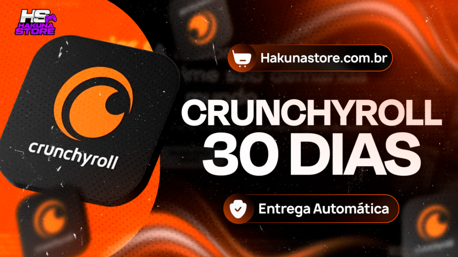 CRUNCHYROLL COMPARTILHADA | 30 DIAS