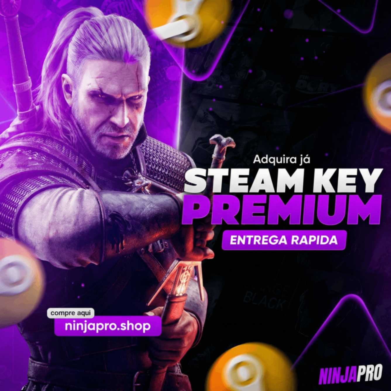 Steam Key Aleatórias - Premium R$100+