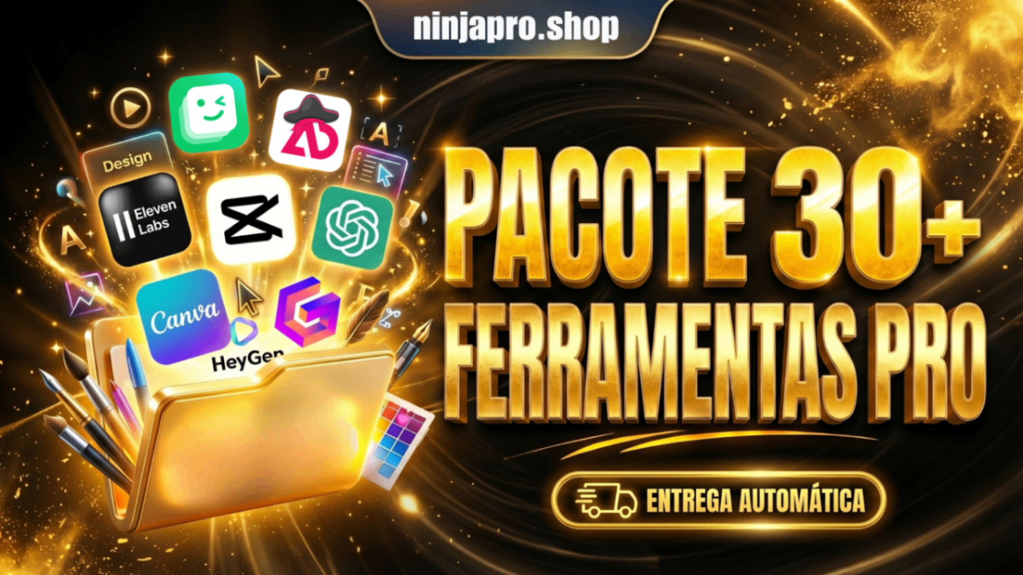 Pack com 30+ Ferramentas Premium