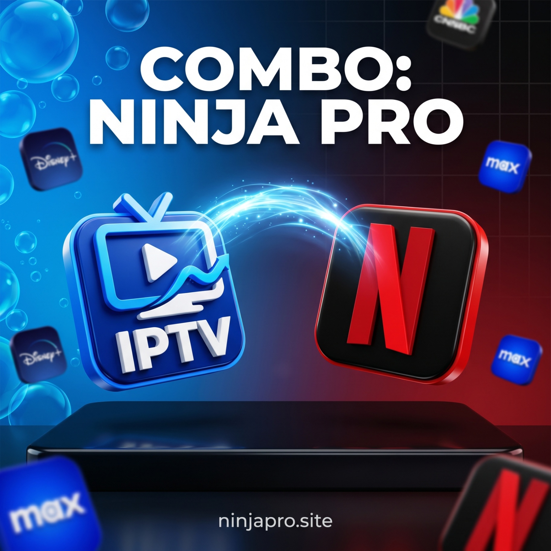 Combo Netflix + IPTV