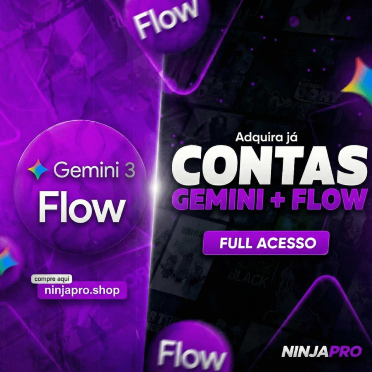 Gemini 3 Pro + 5TB + Veo 3.1 + Flow - 30 Dias