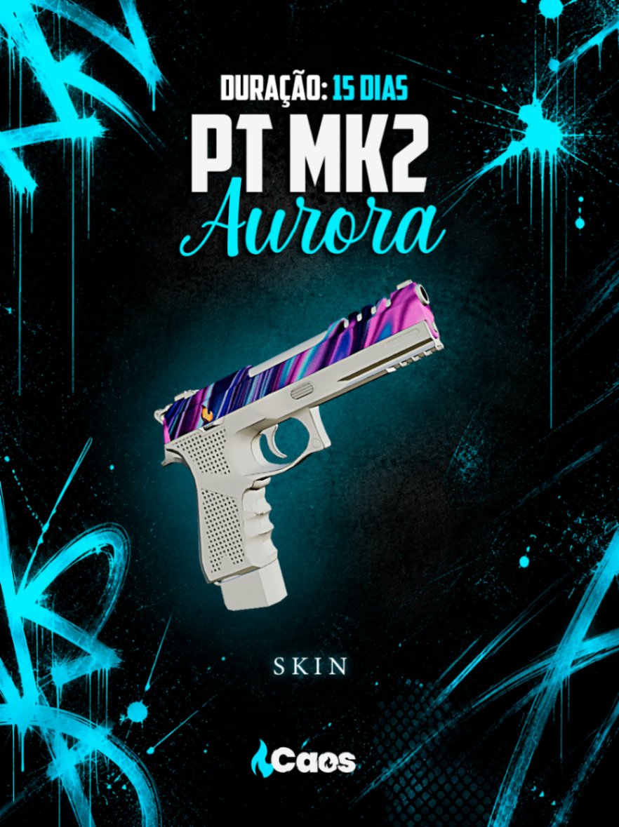 PISTOLA MK2 AURORA - 15 DIAS