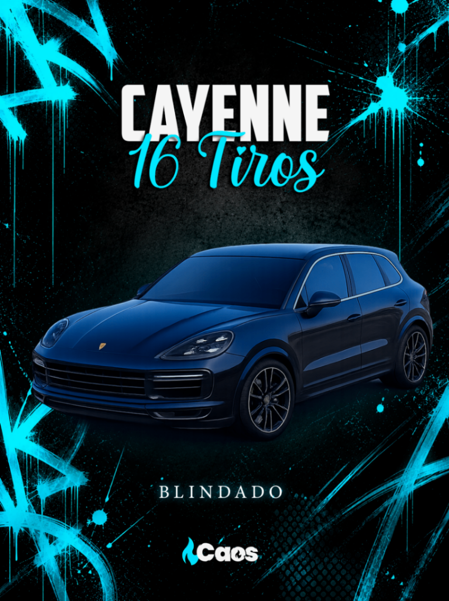 PORSCHE CAYENNE - 16 TIROS