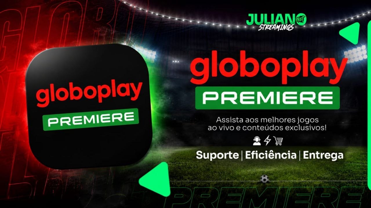 Tela globo + canais+ Premiere – Perfil Privativo com 30 Dias de Acesso + Suporte