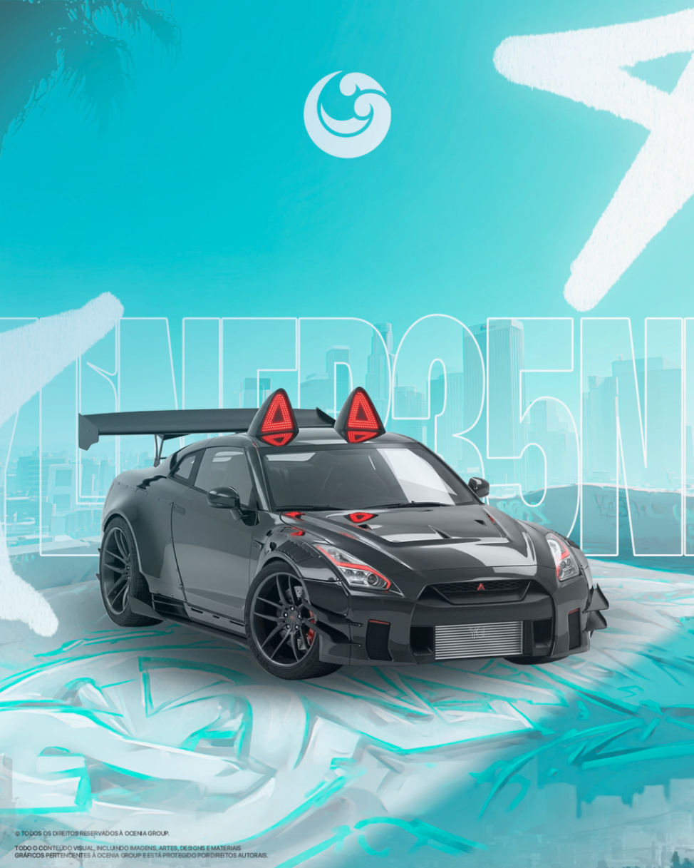 Skyline R35 Neon