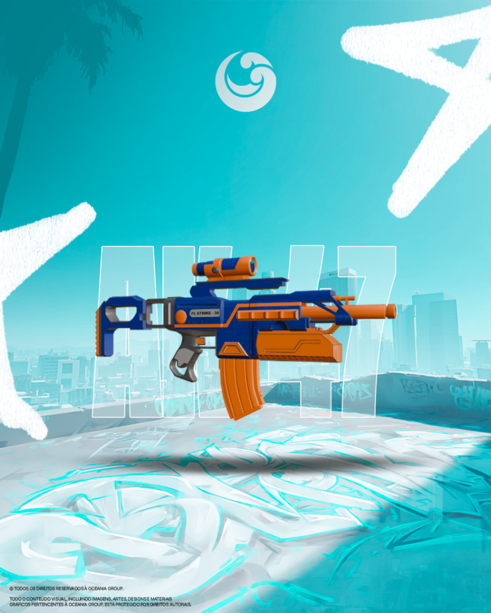 Skin Nerf - AK-47