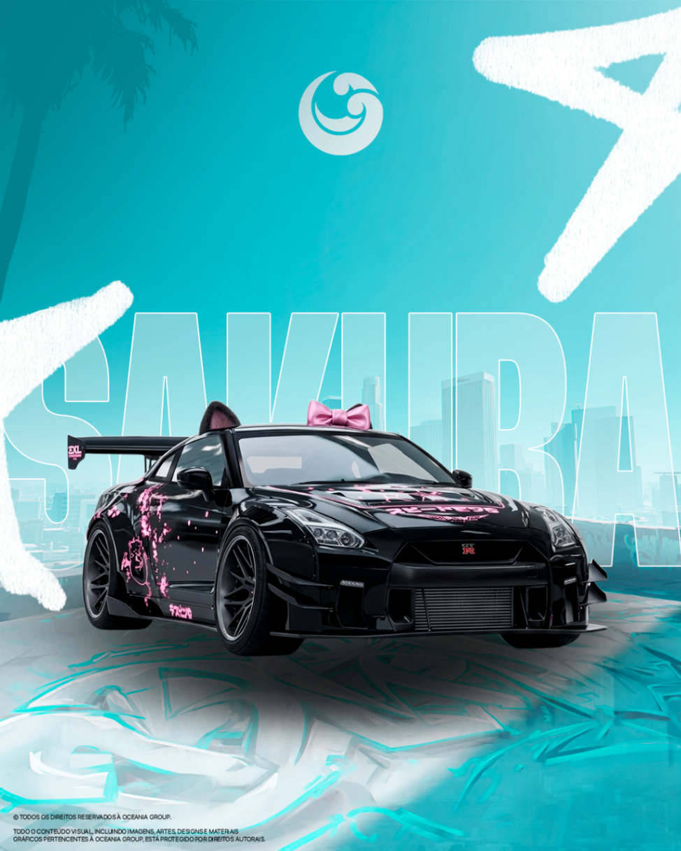 Skyline R35 Hello Kitty
