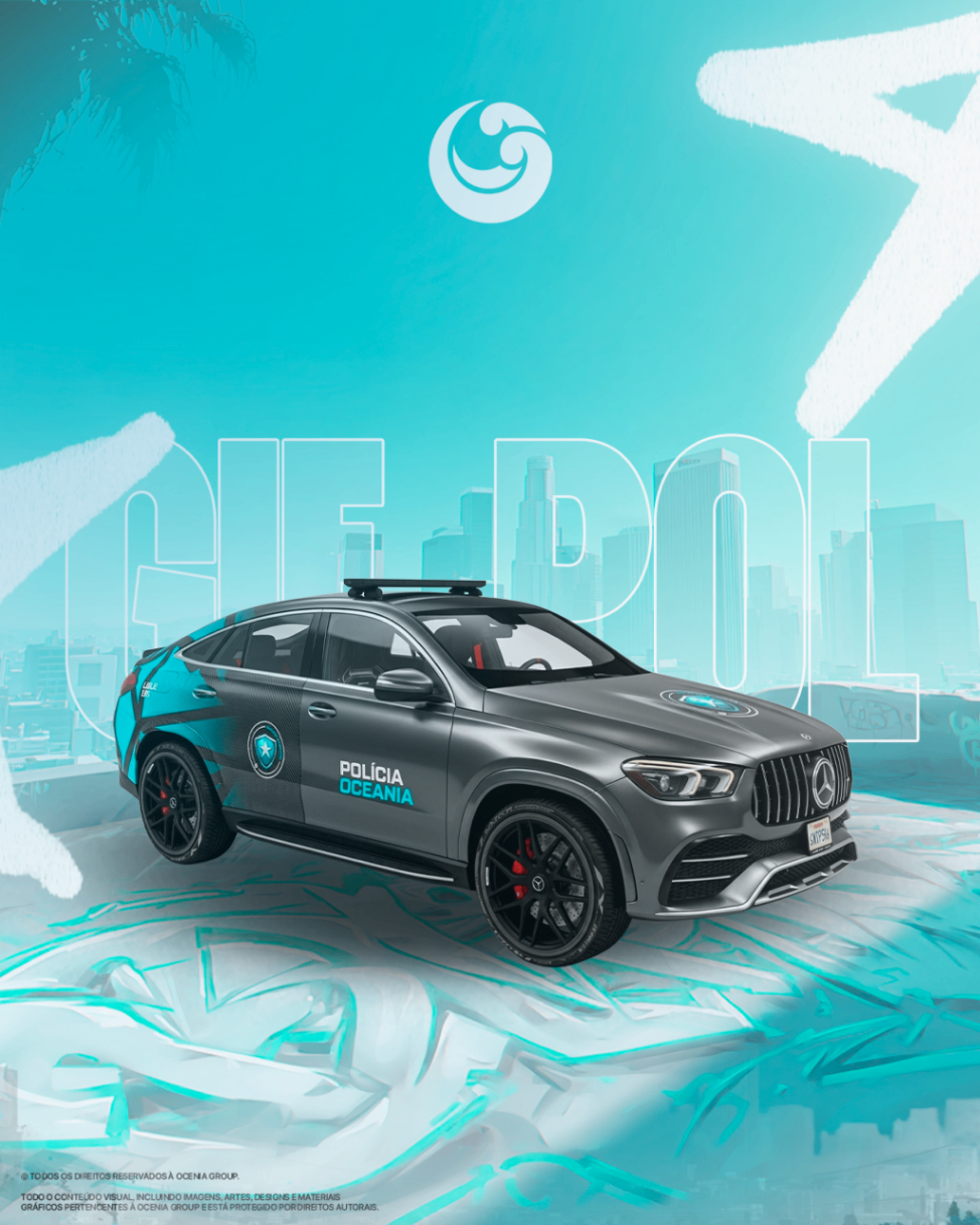 Mercedes GLE53 Polícia - 32 Tiros