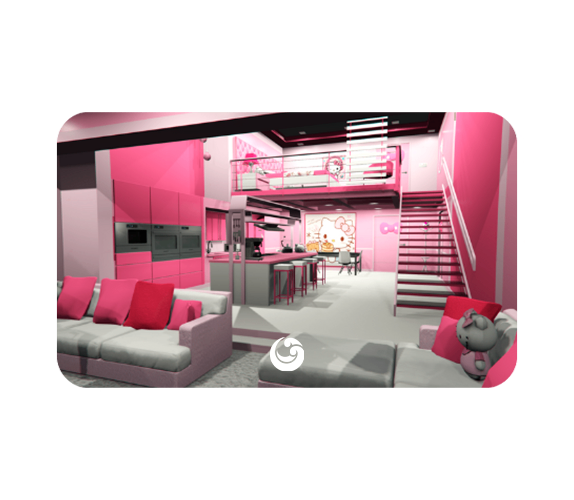 Interior Hello Kitty