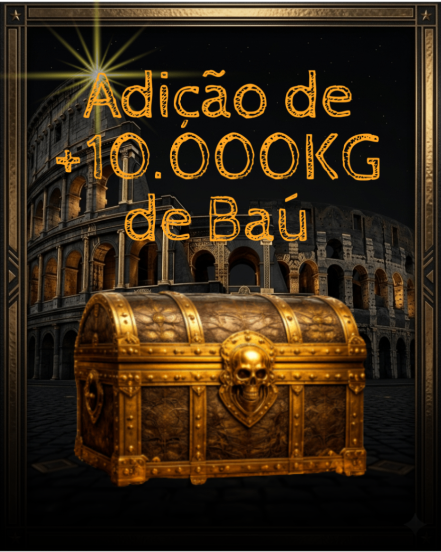 Adição de +10.000KG no Baú