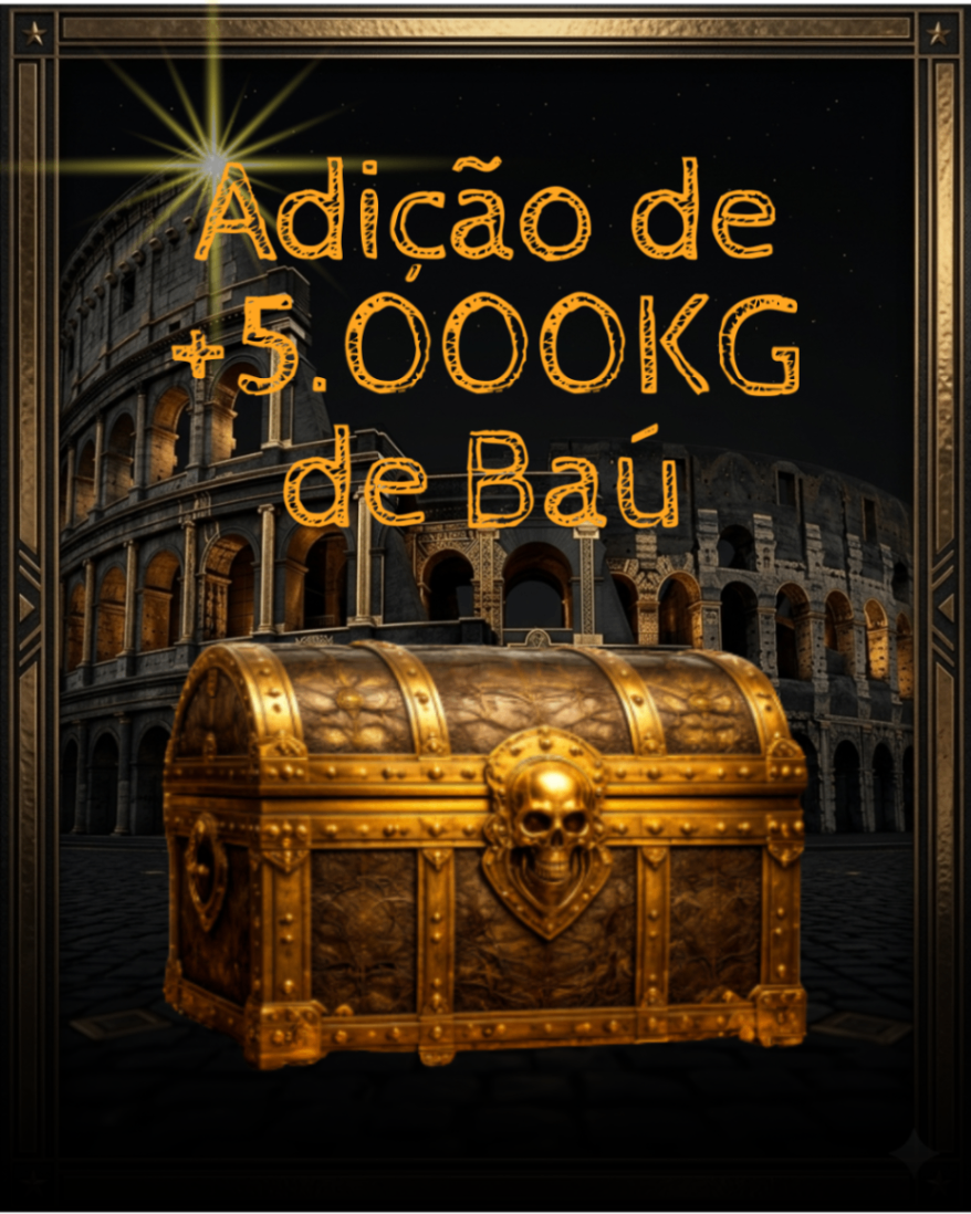 Adição de +5.000KG no Baú