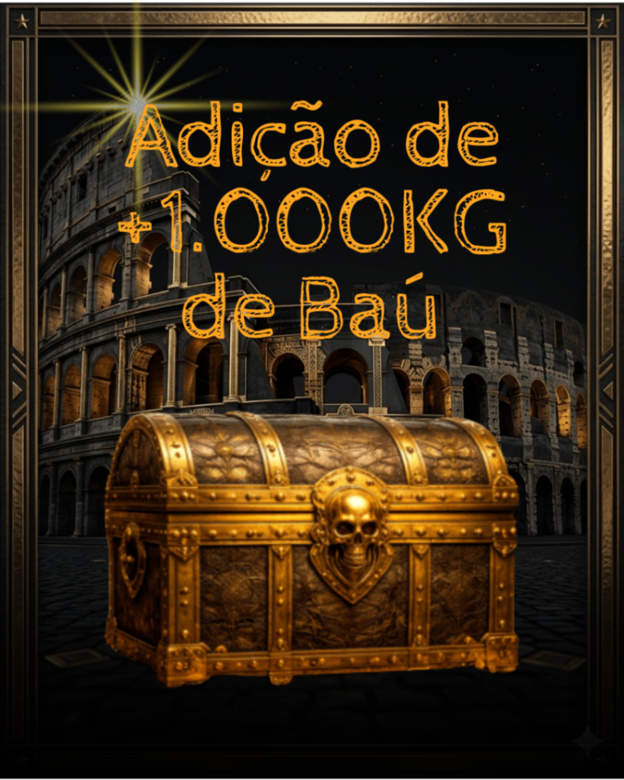 Adição de +1.000KG no Baú