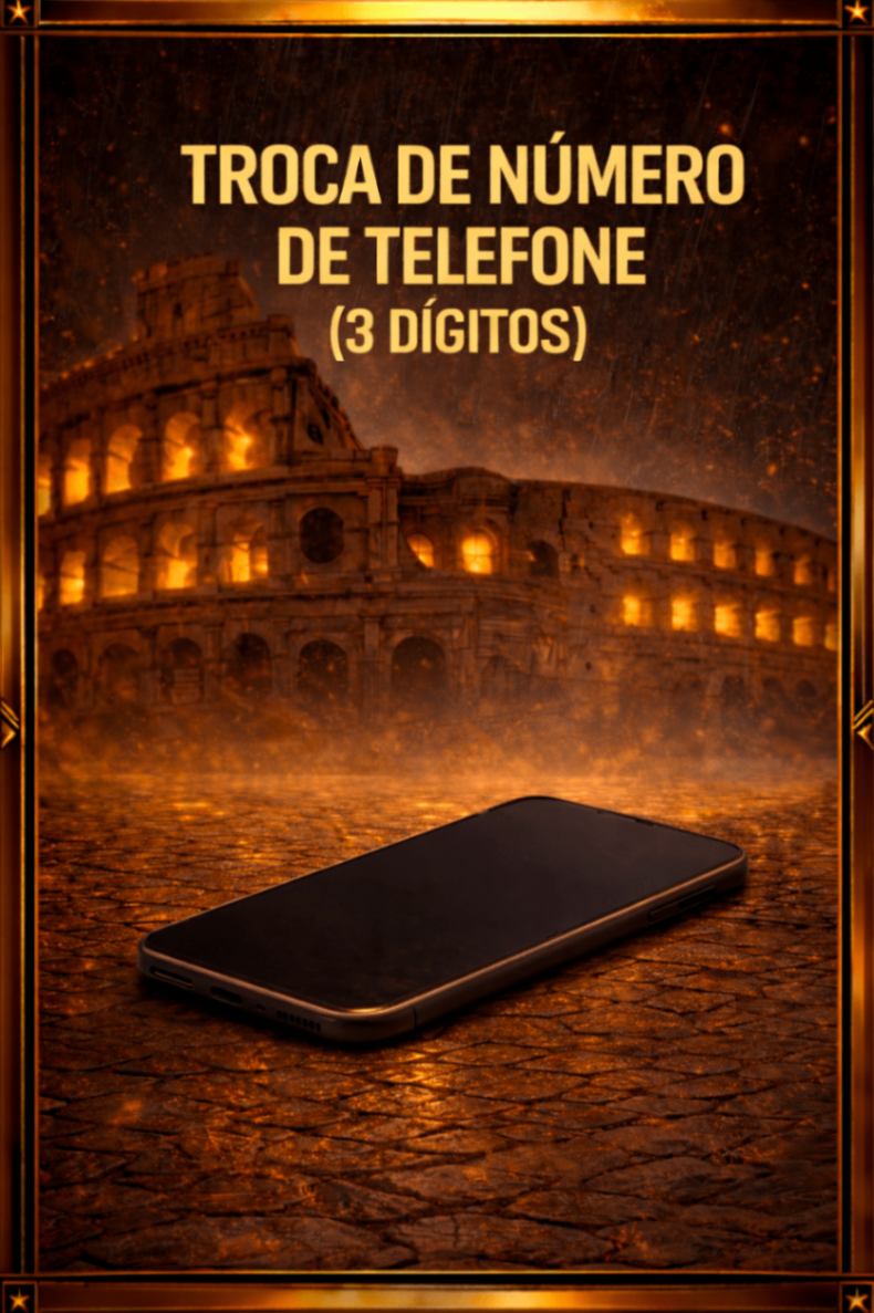 Número Personalizado (3 dígitos)