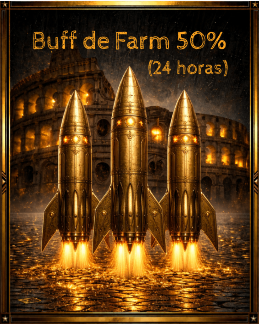 Buff de Farm (50%) por 24 horas