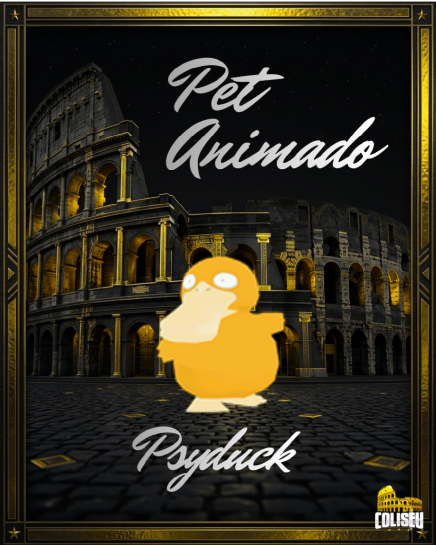 Pet animado Psyduck