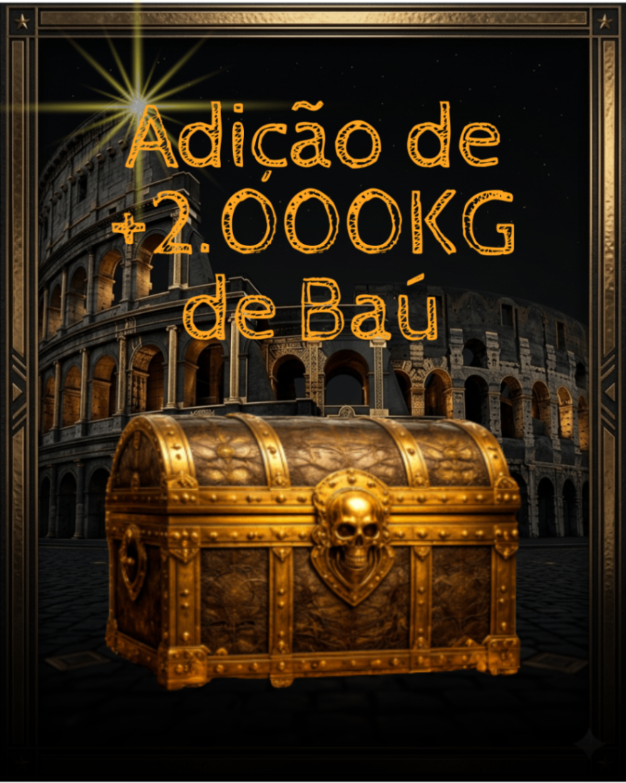 Adição de +2.000KG no Baú