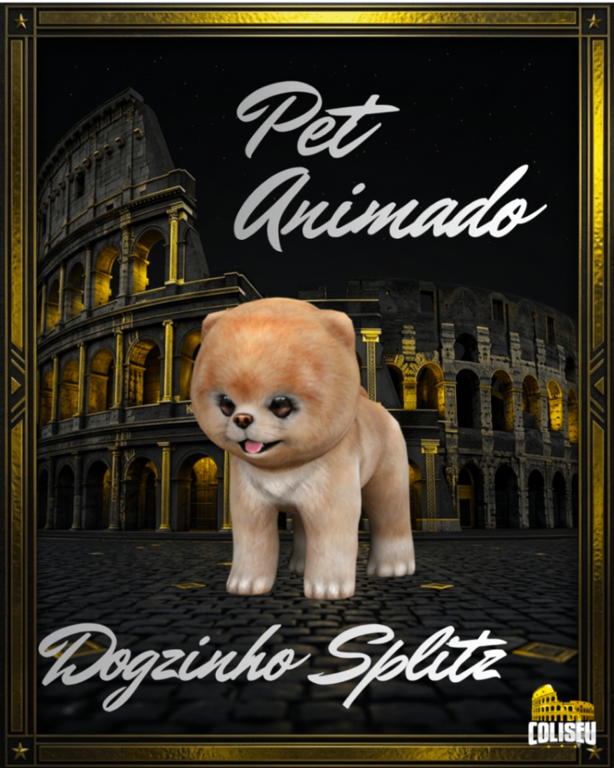 Pet animado Dogzinho Splitz