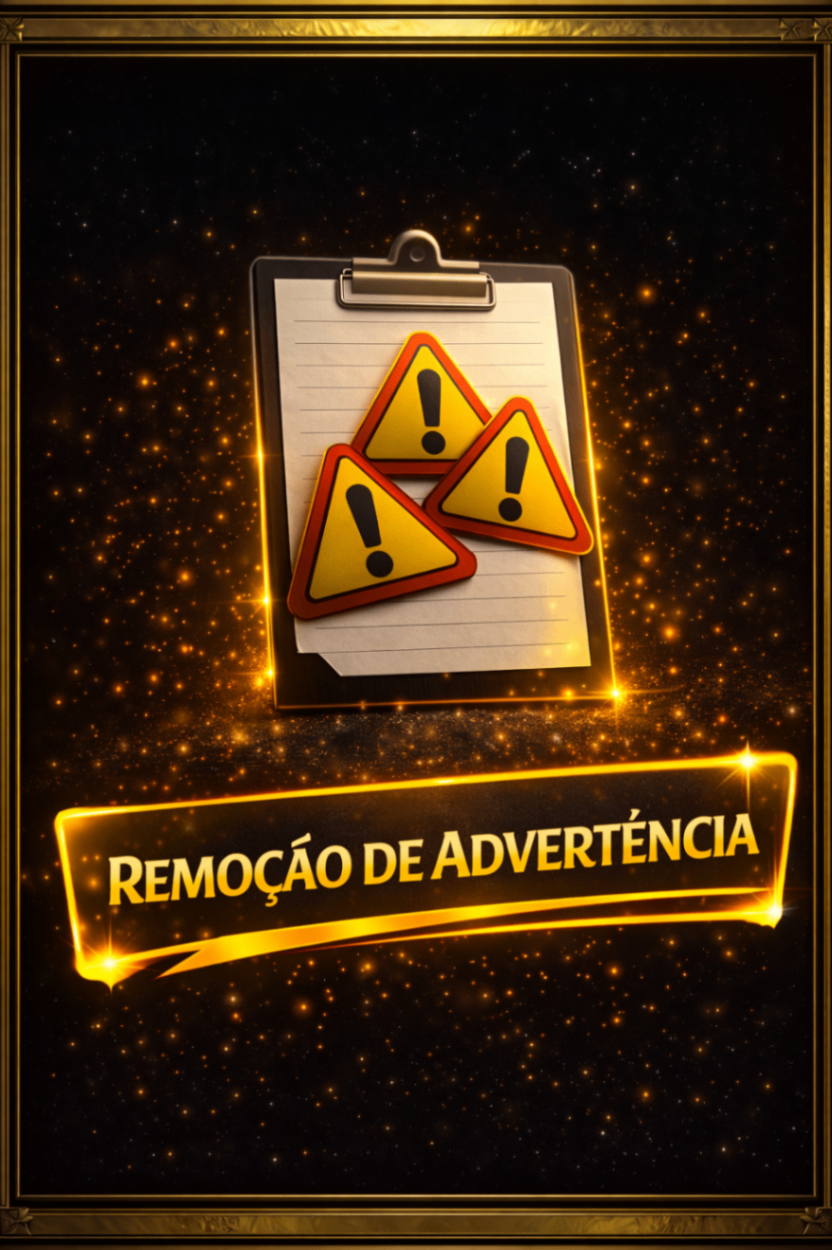 Remoção de Advertência
